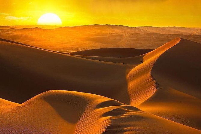 Morning Desert Safari with Camel Ride & Sand Skiing Private Tours - A cool start in the Al Khatim desert