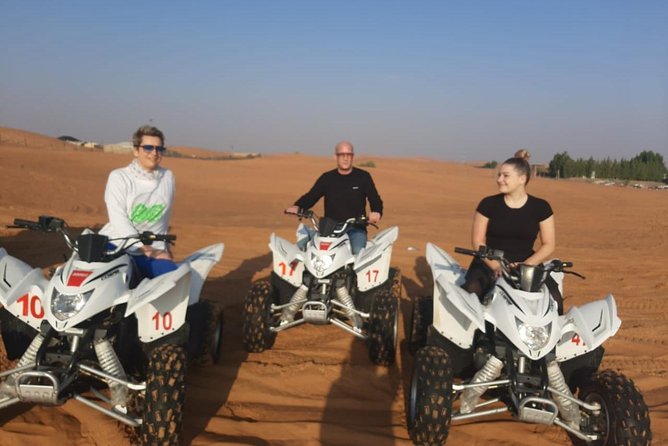 Morning Desert Safari With Quad Bike - The camel ride keeps the morning from being all adrenaline