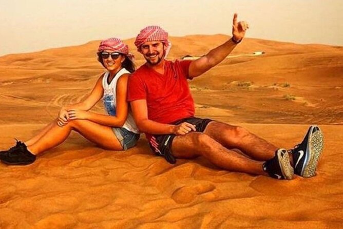 Morning Desert Safari with Quad Bike, Camel Ride & Sandboarding - Who gets the best value for $59