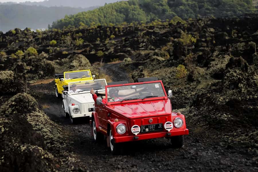 Mount Batur: Private Volkswagen Volcano Safari - The morning drive through Bali’s central highlands
