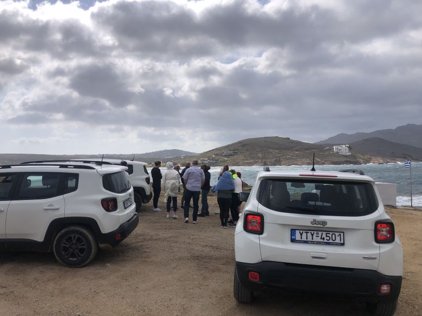 Mykonos: Full-Day Off-Road Safari - Agrari Beach and the final swim