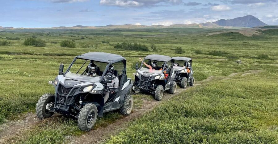 Mývatn: Lake Mývatn ATV Guided Safari Experience - The first ride: roads, fields, and rough tracks
