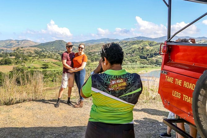 Naihehe Cave Safari in Sigatoka with BBQ Lunch - Crossing the river and leaving the main road