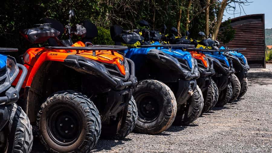 Nairobi: ATV/Quad Bike Wildlife Safari with Transfers & meal - The briefing, equipment, and first turn of the wheels