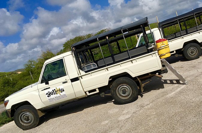 National Park Jeep Safari - Entering Christoffel National Park