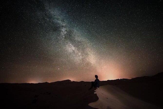 Night Desert Safari, Stargazing, Dune Driving & Inland Sea Visit - Dune-top photo stops give you a pause