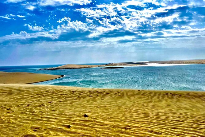 No Rush Desert Safari: 6-Hour Adventure & Inland Sea Relaxation - From Doha to Sealine Beach in a private 4x4