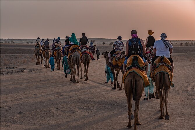 Nomadic Non-Touristic Overnight Camel & Desert Safari Tour - Meeting the camels and riding into the dunes