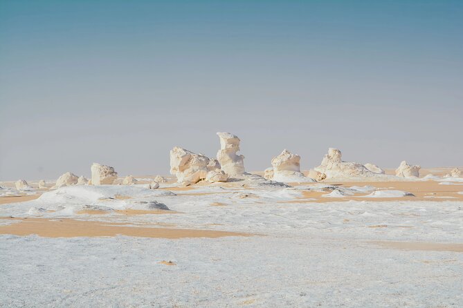 Overnight Safari Trip To Bahariya & White Desert - The Old White Desert and its odd-shaped rocks