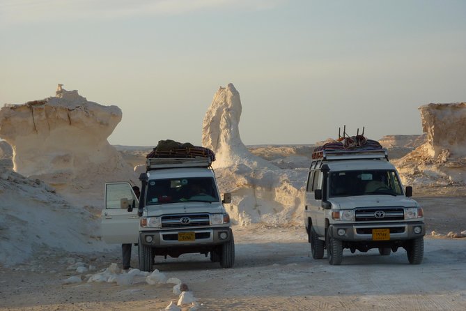 Overnight White Desert Safari Camping from Cairo - The four-hour ride from Cairo to Bahariya