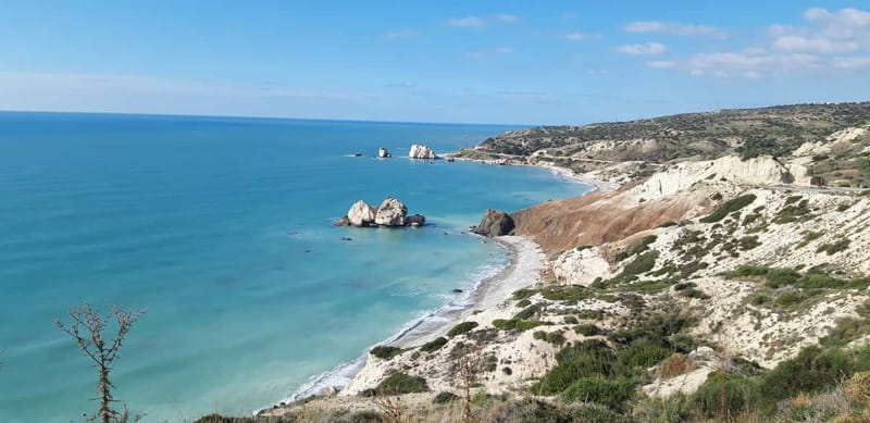 Paphos: 4x4 ATV & Buggy Safari Tour to Aphrodite's Rock - Riding from Paphos toward the coast