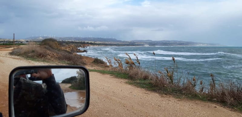 Paphos: Beach and Mountain Buggy Safari - The pause at Mandria beach