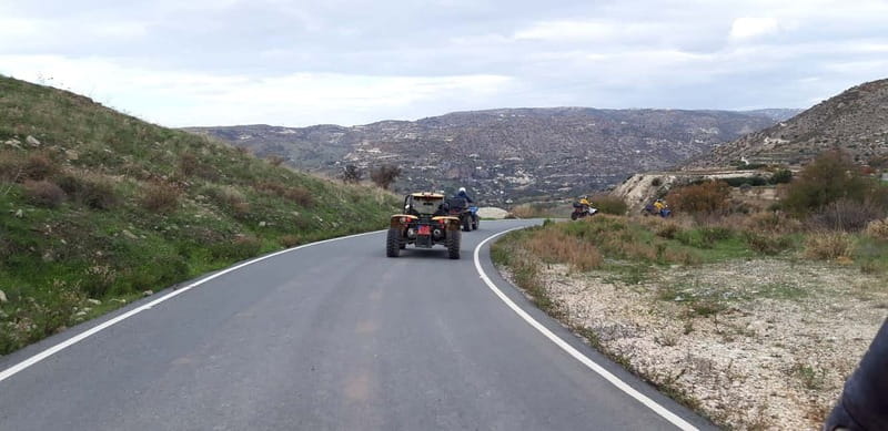 Paphos: Beach and Mountain Buggy Safari - Climbing into the Paphos hills