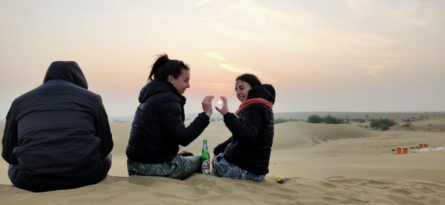 Peeps Billions of Star Experience with Desert & Camel Safari - Khabha Fort and the road to the dunes