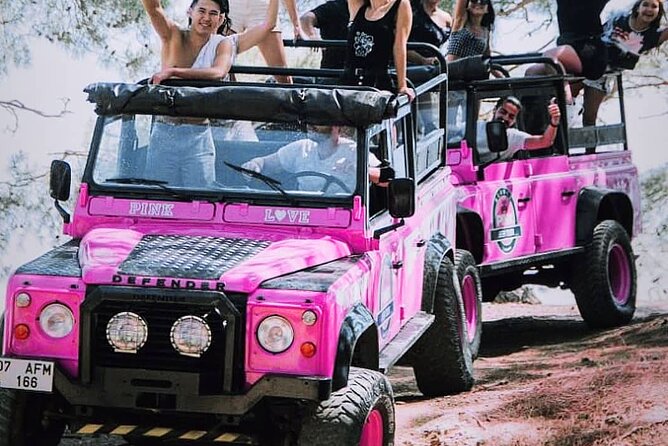 PINK JEEP TOUR - Alanya Jeep Safari - Dim Cave and the extra entrance fee
