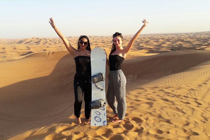 Premium Desert Safari Dubai: Desert Camping & Dune Bashing - Racing across Lahbab’s high red dunes