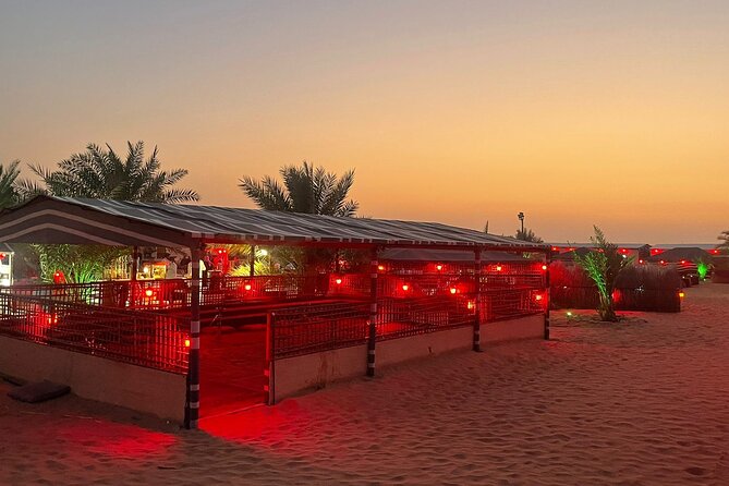 Premium Desert Safari Dubai : Dune Bashing, Camel Ride with BBQ - Lahbab red dunes are the main event