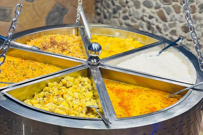 Premium Desert Safari, food Service with 4 alcoholics drinks - The VIP camp setup and four included drinks