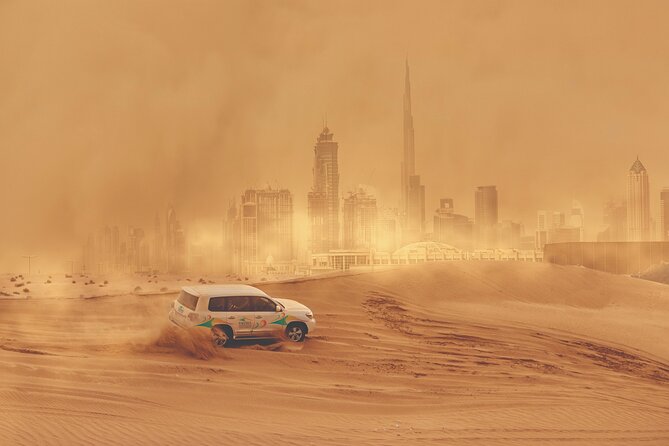 Premium Desert Safari with BBQ Dinner - Dubai - Arabic coffee, dates, and the camp welcome