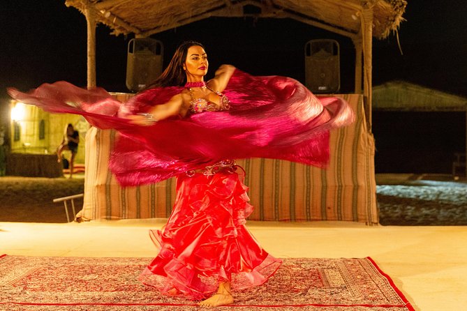 Premium Dubai Desert Safari with BBQ Dinner in the Red Dunes - Sandboarding, with realistic expectations