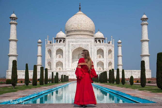 Private 4-Day Golden Triangle Tour with Ranthambore Tiger Safari - Agra Fort before the road to Ranthambore