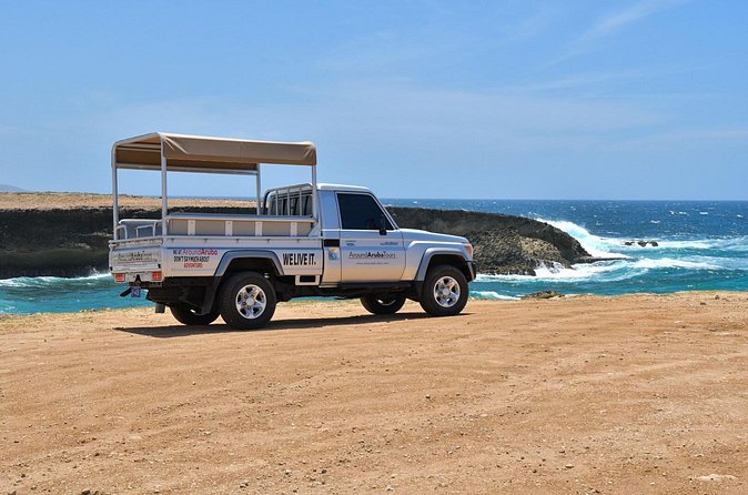 Private Aruba Off-Road Safari Jeep Adventure - California Lighthouse and Wide Island Views