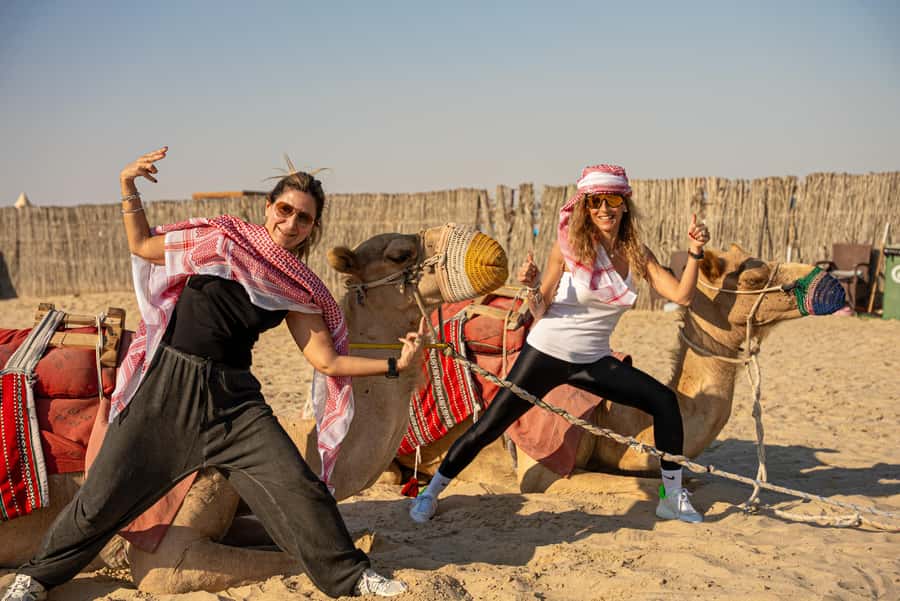 Private Half-Day Desert Safari Tour+Camel Ride - Dune driving across Qatar’s soft sand
