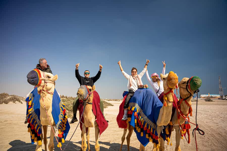 Private Half-Day Desert Safari Tour+Camel Ride - Preparing for the sand at Sealine Beach