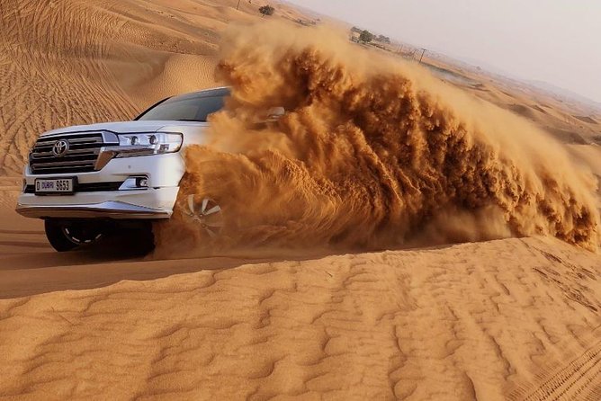 Private Morning Desert Safari Dubai with Dune Bashing & Sandboard - Thirty minutes of dune bashing
