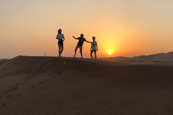 Private Morning Desert Safari Dubai with Dune Bashing & Sandboard - Camel riding, the slower side of the desert