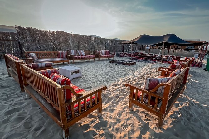Private Overnight Desert Safari, Dune bashing, dinner & Breakfast - Choosing between a room and a dome