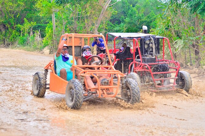 Punta Cana Buggy Adventure Playa Macao and Dune with Safari. - The buggy ride: expect mud, not a gentle sightseeing drive