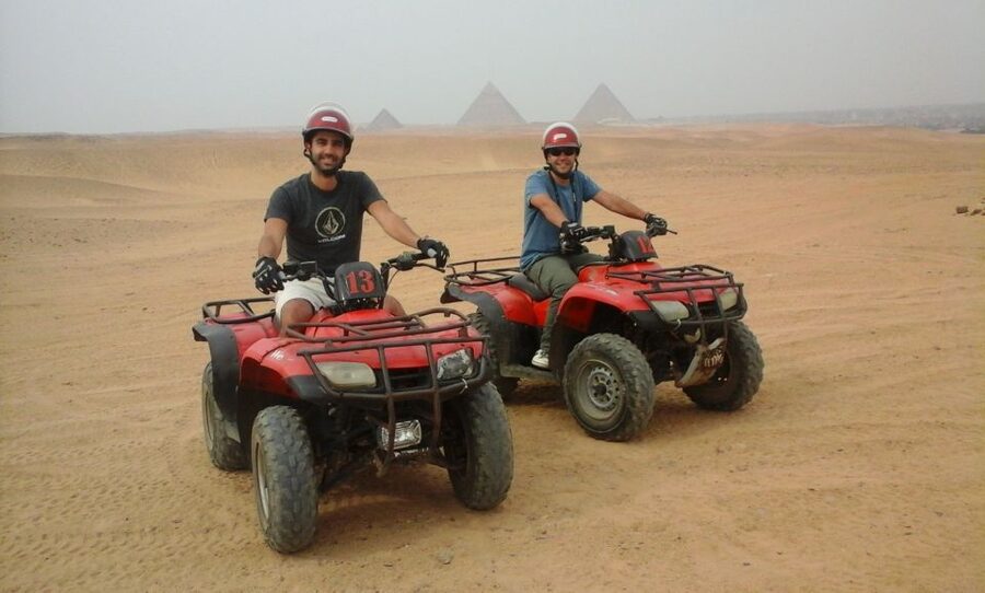 Pyramids of Giza: 1-Hour Quad Bike Desert Safari - Who should book this tour?