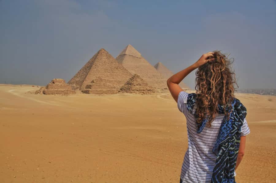 Pyramids of Giza: 1-Hour Quad Bike Desert Safari - Seeing the Sphinx and the pyramids from outside