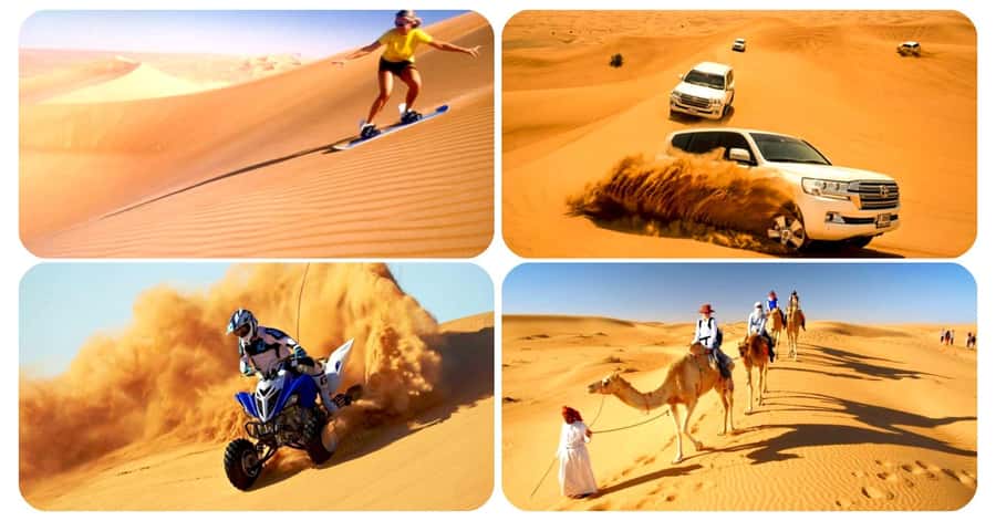 Qatar: Desert Safari, Camel Ride, Inland sea, Sandboarding - Mesaieed: camel ride, tea, and a slower pace