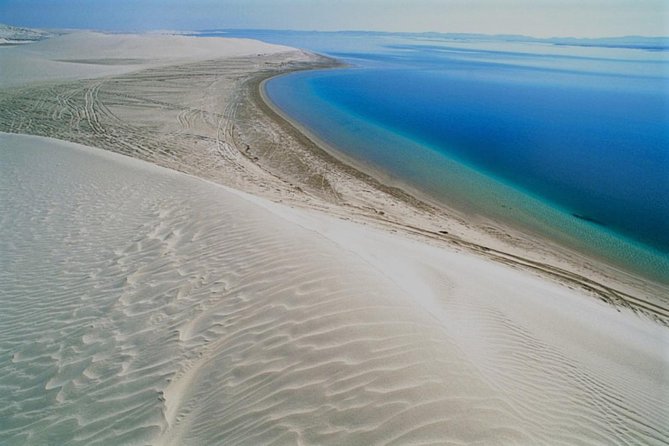Qatar Gold Dune Safari, Dune Bashing,Camel Ride,Sand Boarding,Inland Sea Desert - Sandboarding turns the dunes into a playground