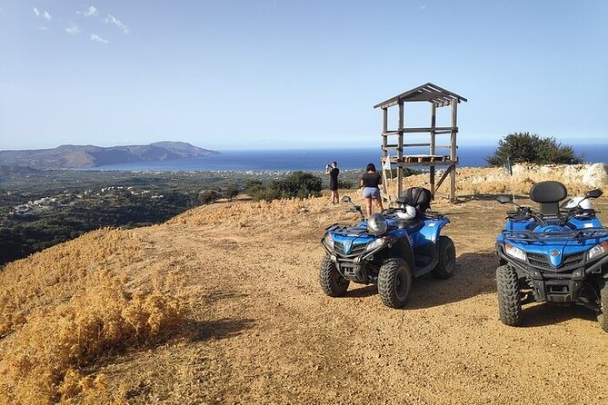 Quad ATV Safari from Georgioupolis Area - Seeing modern olive oil production