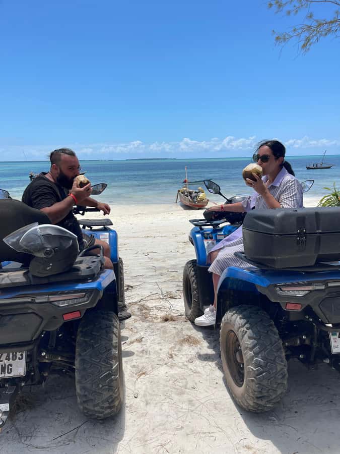 Quad Safari Kendwa-Zanzibar: Enjoy Island like never before - The biggest question: how safe is the ride?
