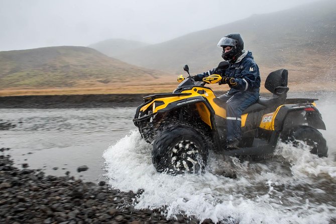 Reykjavik Peak with Safari Quads ATV - From paved roads to gravel tracks