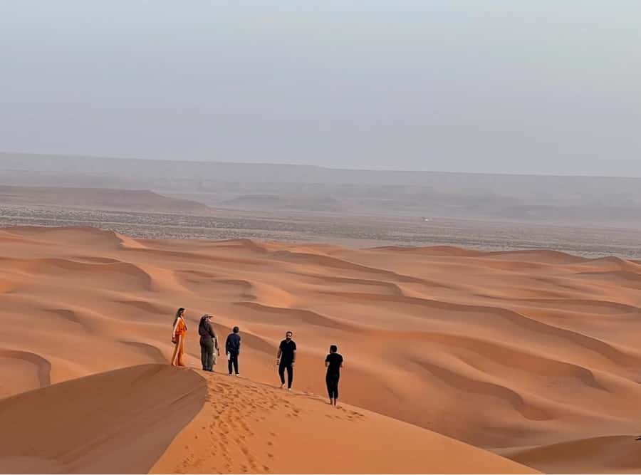 Riyadh: Red Sand Dunes (Safari trip) - Reaching Riyadh’s red sand country