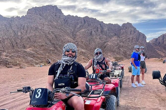 Safari 5 in 1 Quads, Camels, Show, Dinner & Star Gazing in Sharm El Sheikh - Hotel pickup and the start of the afternoon