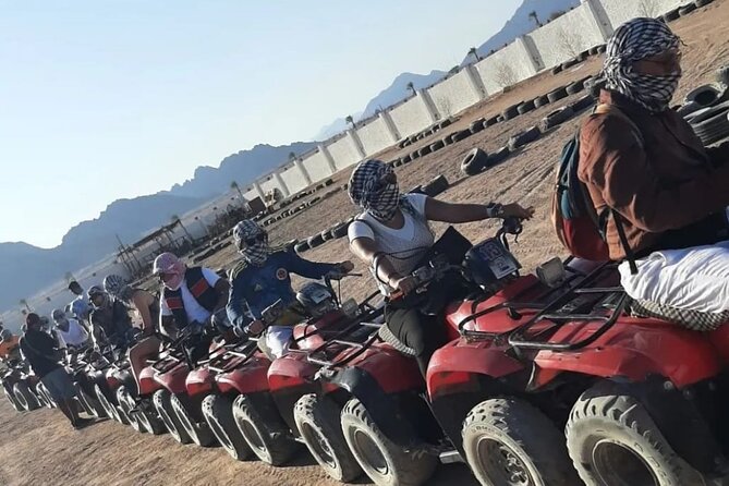 Safari 5 in 1 Quads Camels Star Gazing in Sharm El Sheikh - One hour on an ATV through the mountains