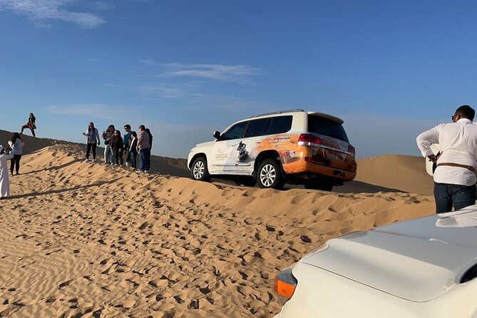 Safari Half-Day Adventure from Abu Dhabi - Sunset over the dunes