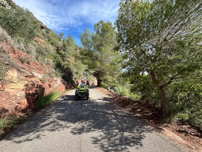 Salou: Off-Road Guided Quad Safari with Hotel Pickup - Leaving Salou for the dirt tracks