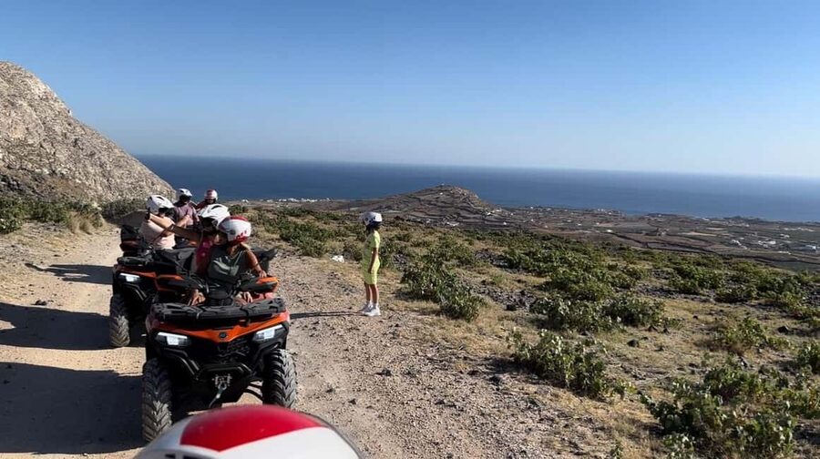 Santorini: ATV-Quad Off-Road Safari with Hidden Trails - Across volcanic valleys and mountain tracks