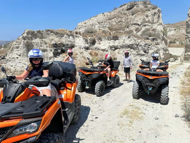 Santorini: ATV-Quad Off-Road Safari with Hidden Trails - Prophet Elias and the high views