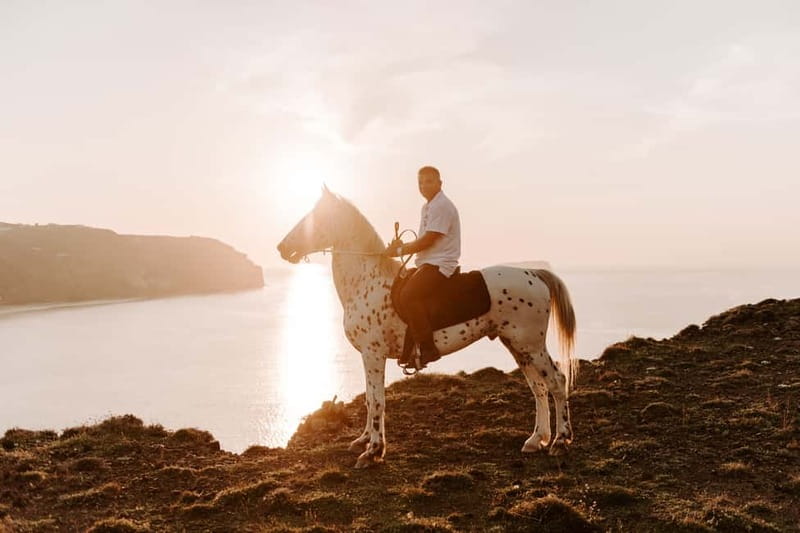 Santorini: Extreme Horse Safari with Beach Gallop - Guide support and group size