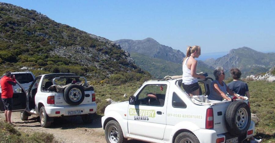 Self-Drive Jeep Safari to South Coast, Palm Beach & Canyons - Eight hours on Crete’s back roads