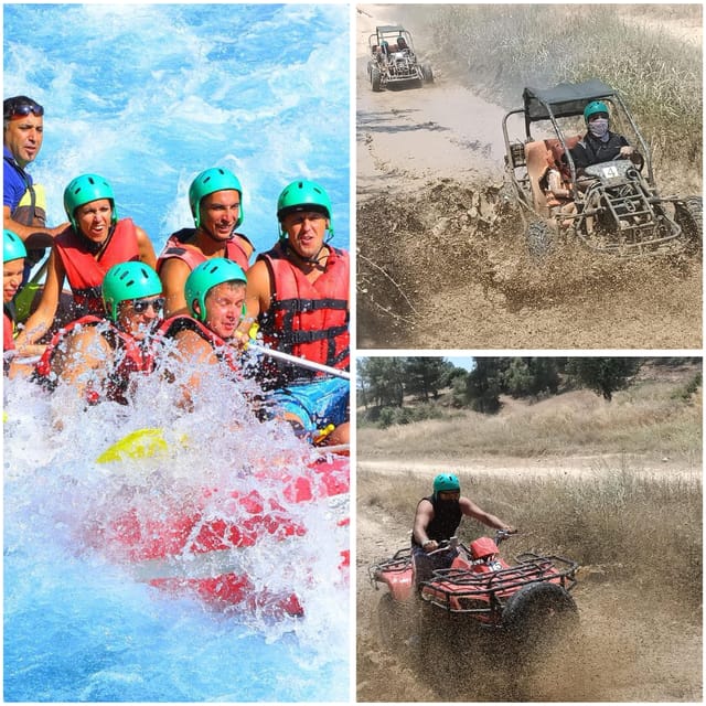 Side&Alanya:Rafting,Jeep,Quad/Buggy Safari/Zipline wLunch - Key points before you book