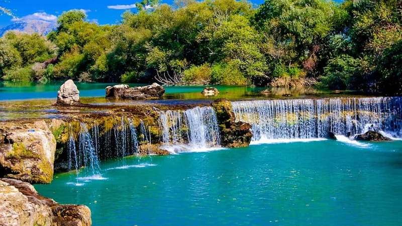 Side Mix Tour: Cabrio Safari & Green Canyon Boat & Waterfall - Riding the Cabrio bus into the Taurus Mountains